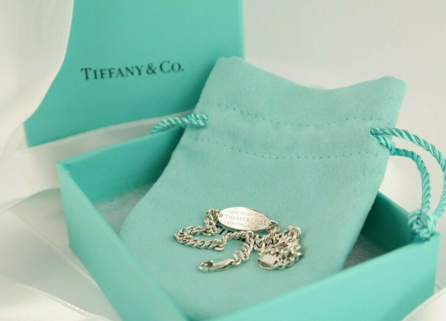 tiffany oval id bracelet