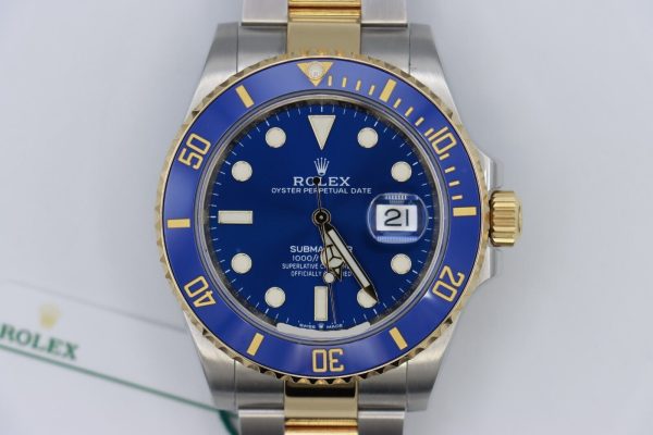 Rolex Submariner 126613LB Blue Dial & Bezel Two-Tone Box & Papers Year 2020