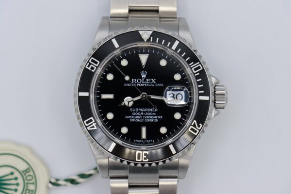 Rolex Submariner 16610 Black Dial & Bezel Oyster Band 40mm CPO 2024 Serviced