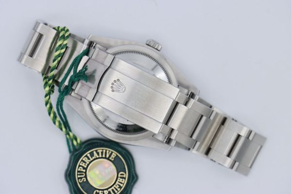 Rolex Oyster Perpetual 126000 Silver Index Dial Stainless Steel 36mm Box & Papers - Image 4