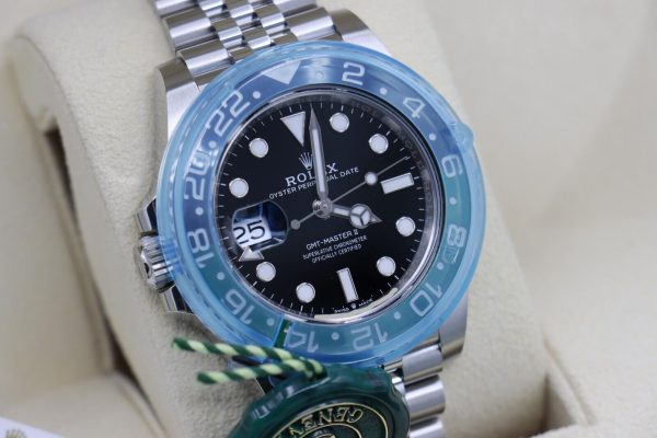 Rolex GMT-Master II 126720VTNR Sprite Jubilee Band Left Handed Box & Papers 2024 - Image 11