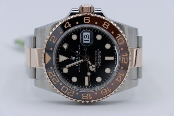 Rolex GMT-Master II 126711CHNR Root Beer Two-Tone Everose Box & Papers Year 2019 - Image 5