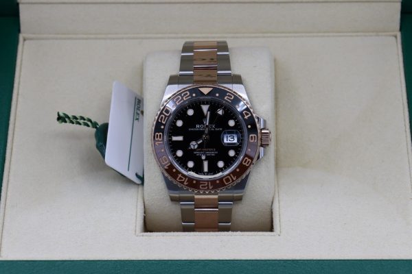 Rolex GMT-Master II 126711CHNR Root Beer Two-Tone Everose Box & Papers Year 2019 - Image 10