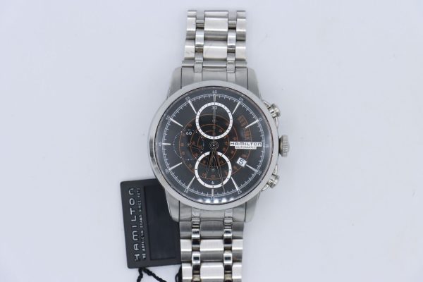 Hamilton American Classic H406560 Railroad Automatic Chronograph Box & Papers - Image 2