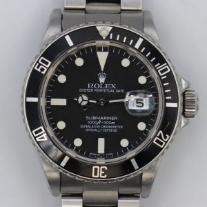 Rolex Submariner 16800 Matte Black Dial & Bezel Oyster Band Circa 1984