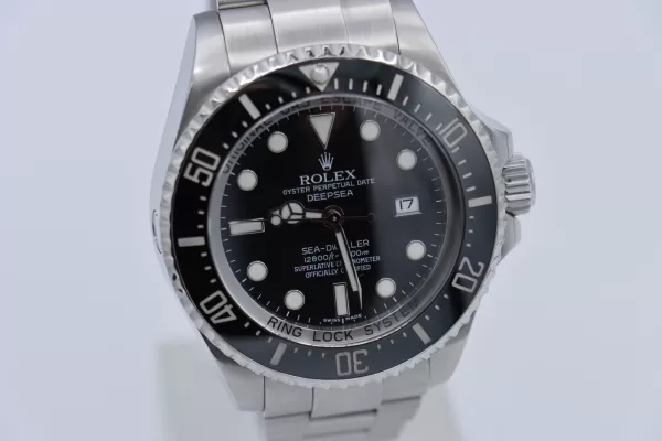 Rolex Sea-Dweller DeepSea 116660 Black Dial & Bezel Oyster Band 44mm Circa 2009 - Image 9