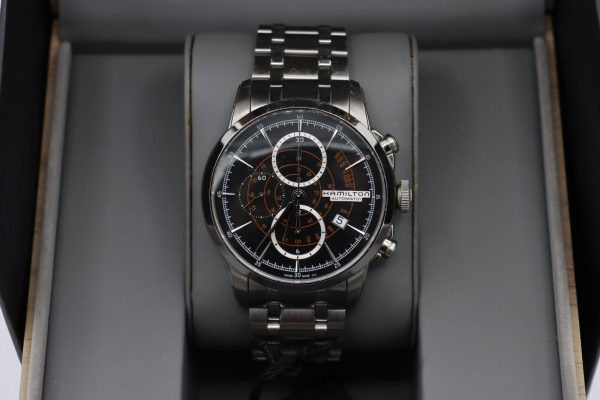 Hamilton American Classic H406560 Railroad Automatic Chronograph Box & Papers - Image 9