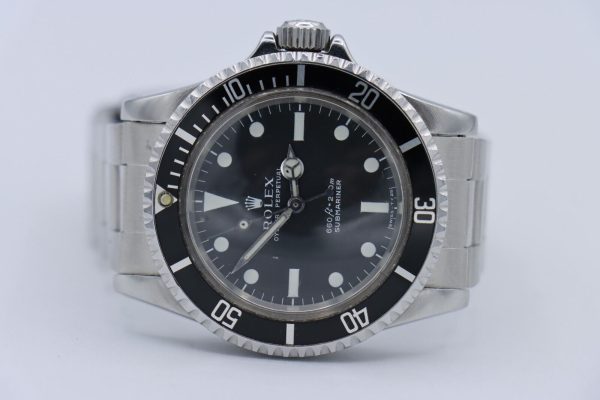 Vintage Rolex Submariner 5513 Matte Serif Dial Oyster Band 40mm Circa 1975 - Image 5