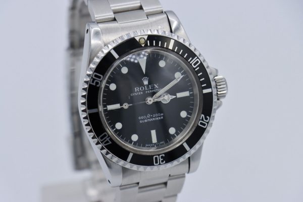 Vintage Rolex Submariner 5513 Matte Serif Dial Oyster Band 40mm Circa 1975 - Image 13