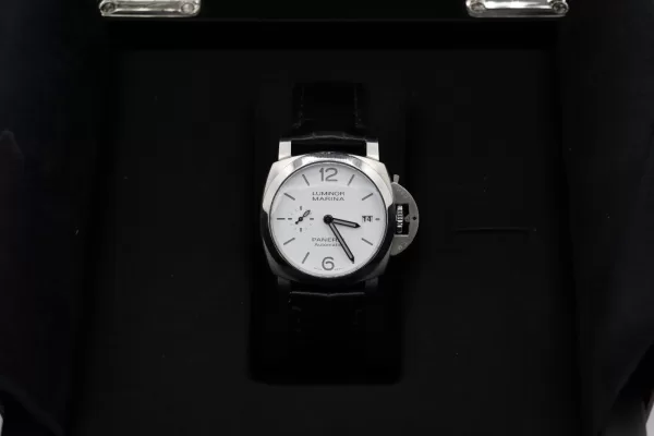 Panerai Luminor Marina Quaranta PAM01271 White Dial 40mm Box & Papers Year 2024 - Image 6