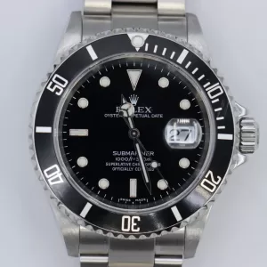 Rolex Submariner 16610T Black Dial & Bezel Oyster Band 40mm Circa 2005