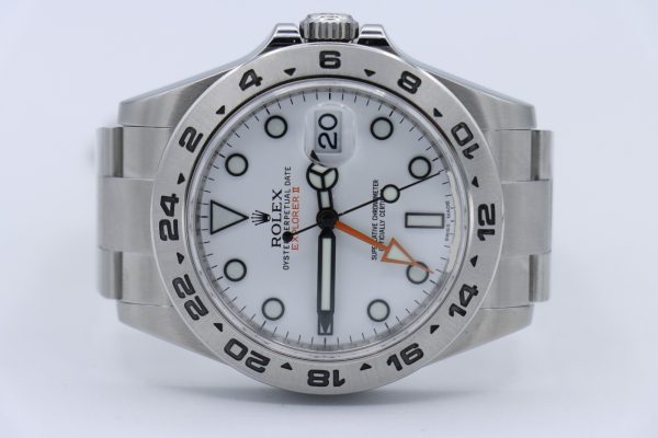 Rolex Explorer II 216570 Polar White Dial Oyster Band Box & Papers Year 2014 - Image 5